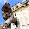 01_Intimidating_lion_outside_of_the_cathedral_in_Leon