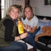 02-on-our-way-to-germany-jackie-got-word-that-she-was-offered-a-new-job-so-we-celebrated-with-a-bottle-of-veuve-once-we-checked-into-our-apartment